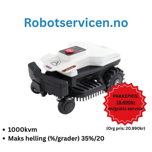 Ambrogio Twenty Elite Robotklipper 1000kvm